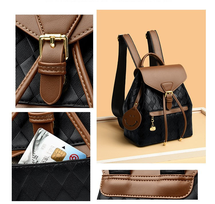 Multifunction Leather Backpack