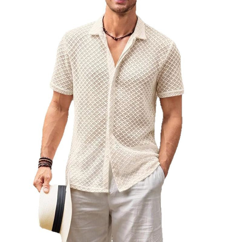 Short Sleeve Beach Shirt