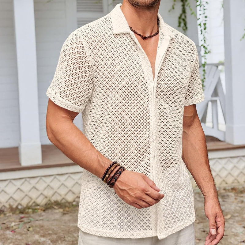 Short Sleeve Beach Shirt